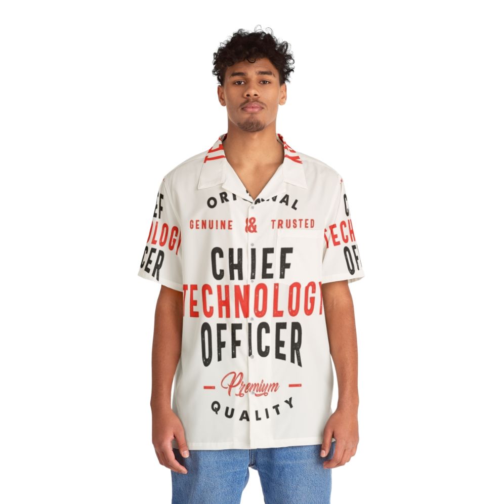 Chief Technology Officer in Hawaiian Shirt - People Front