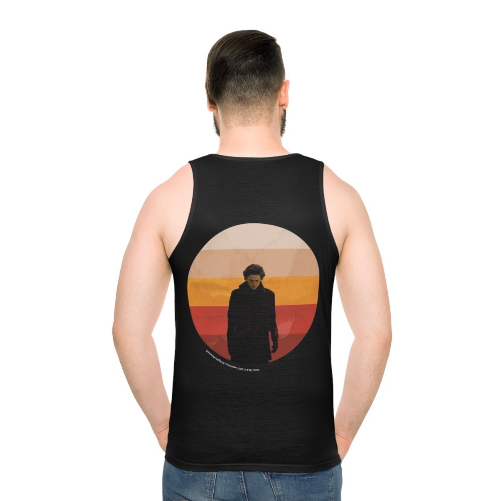 Dune 2020 Inkpress Unisex Tank Top - men back