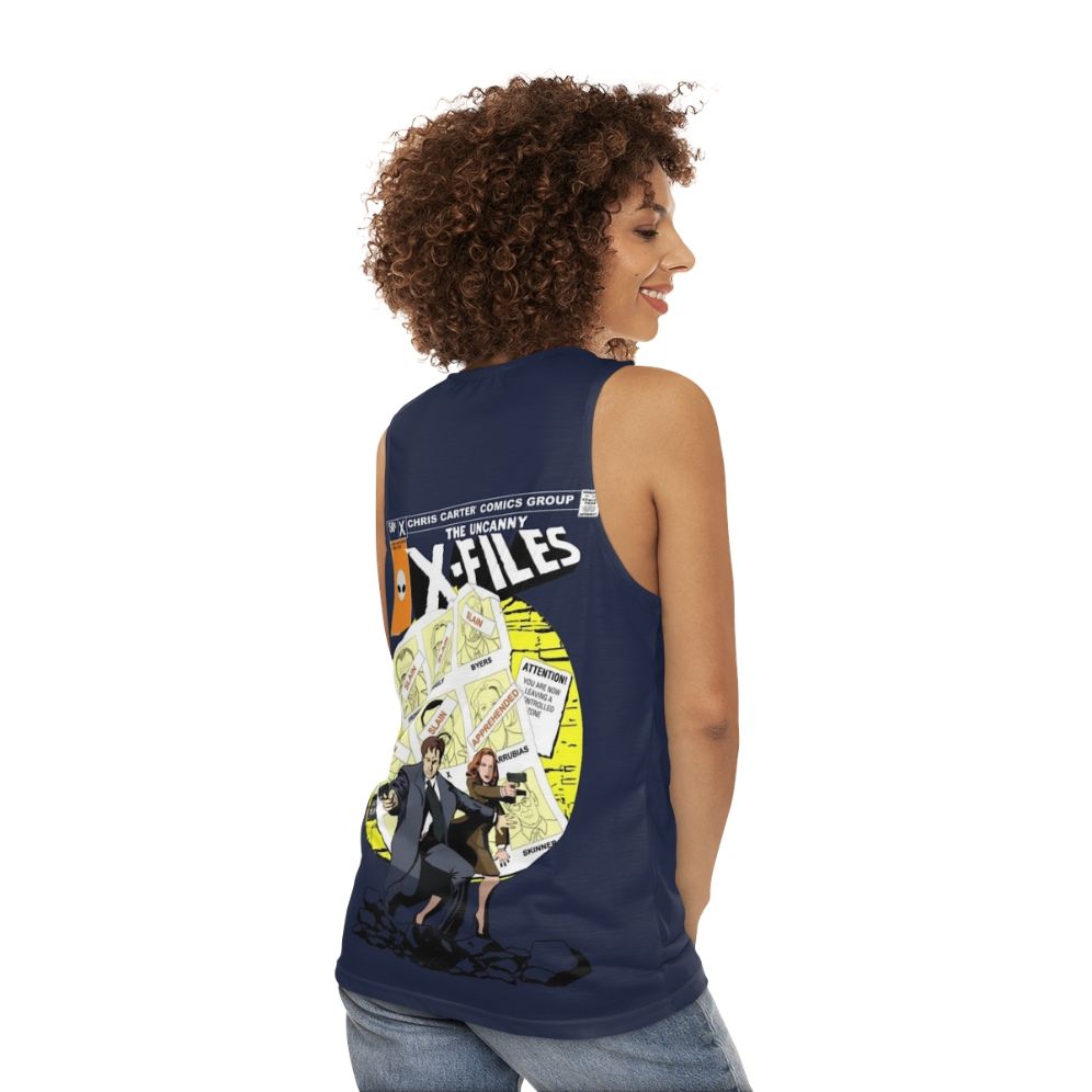 X-Files & X-Men Unisex Tank Top - women back