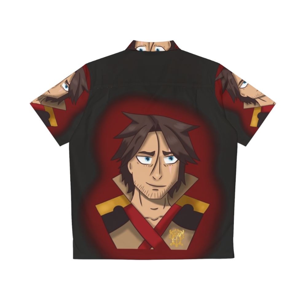 Castlevania Trevor Belmont Hawaiian Shirt - Back