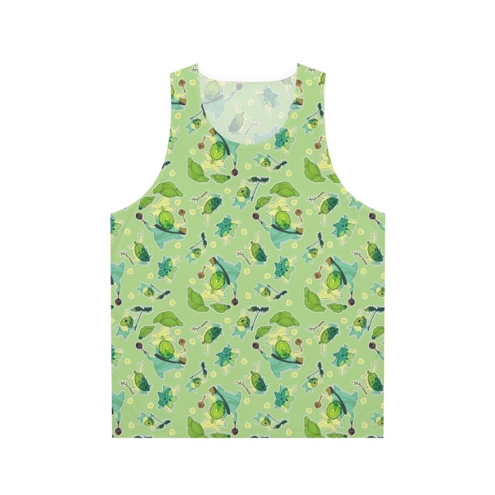 Korok pattern unisex tank top from The Legend of Zelda