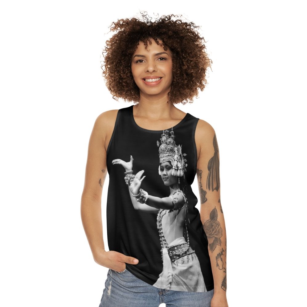 Cambodian Dancer Aspara Khmer Tank Top - women