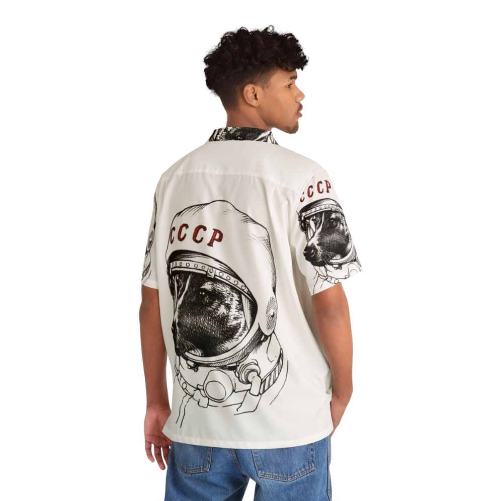 Laika Space Traveler Hawaiian Shirt - People Back