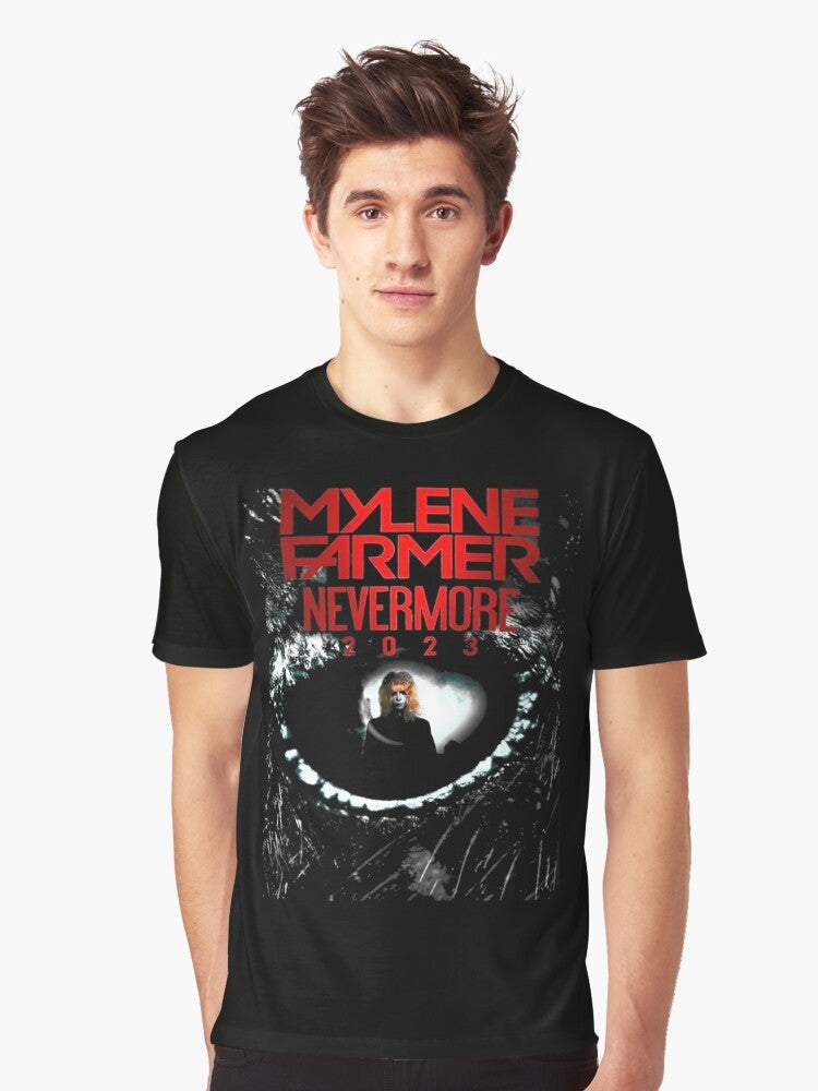 Mylene Farmer Nevermore Graphic T-Shirt - Men