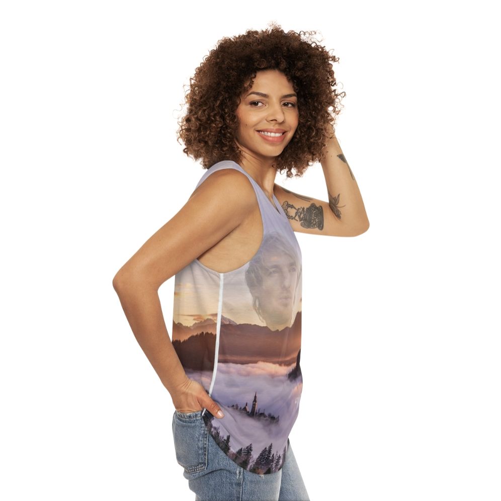 Wow! Owen Wilson Inspired Unisex Tank Top - women side