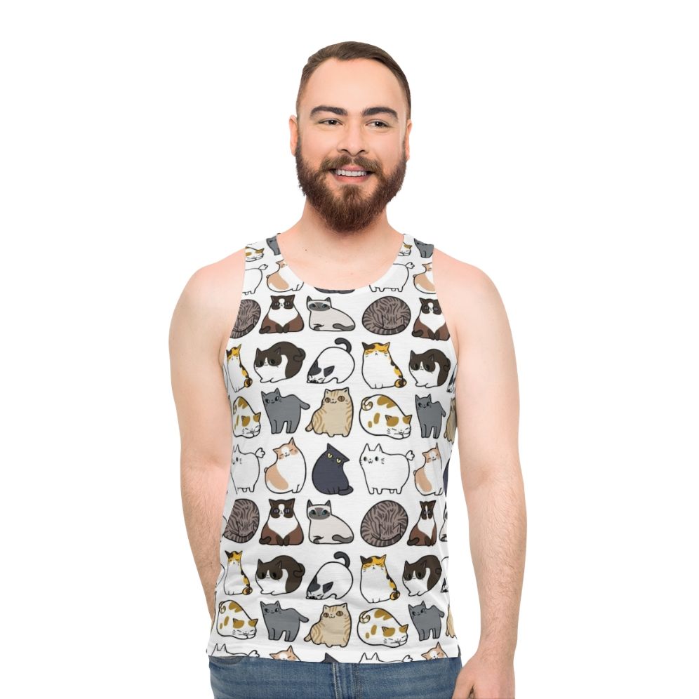 Unisex Cats Tank Top - men