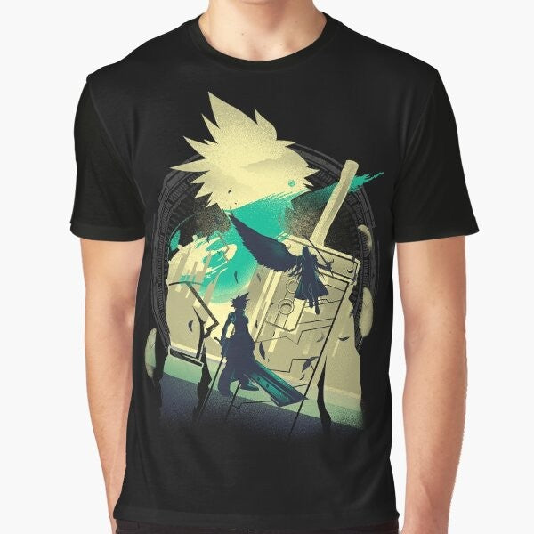 Final Fantasy VII Cloud Strife Graphic T-Shirt