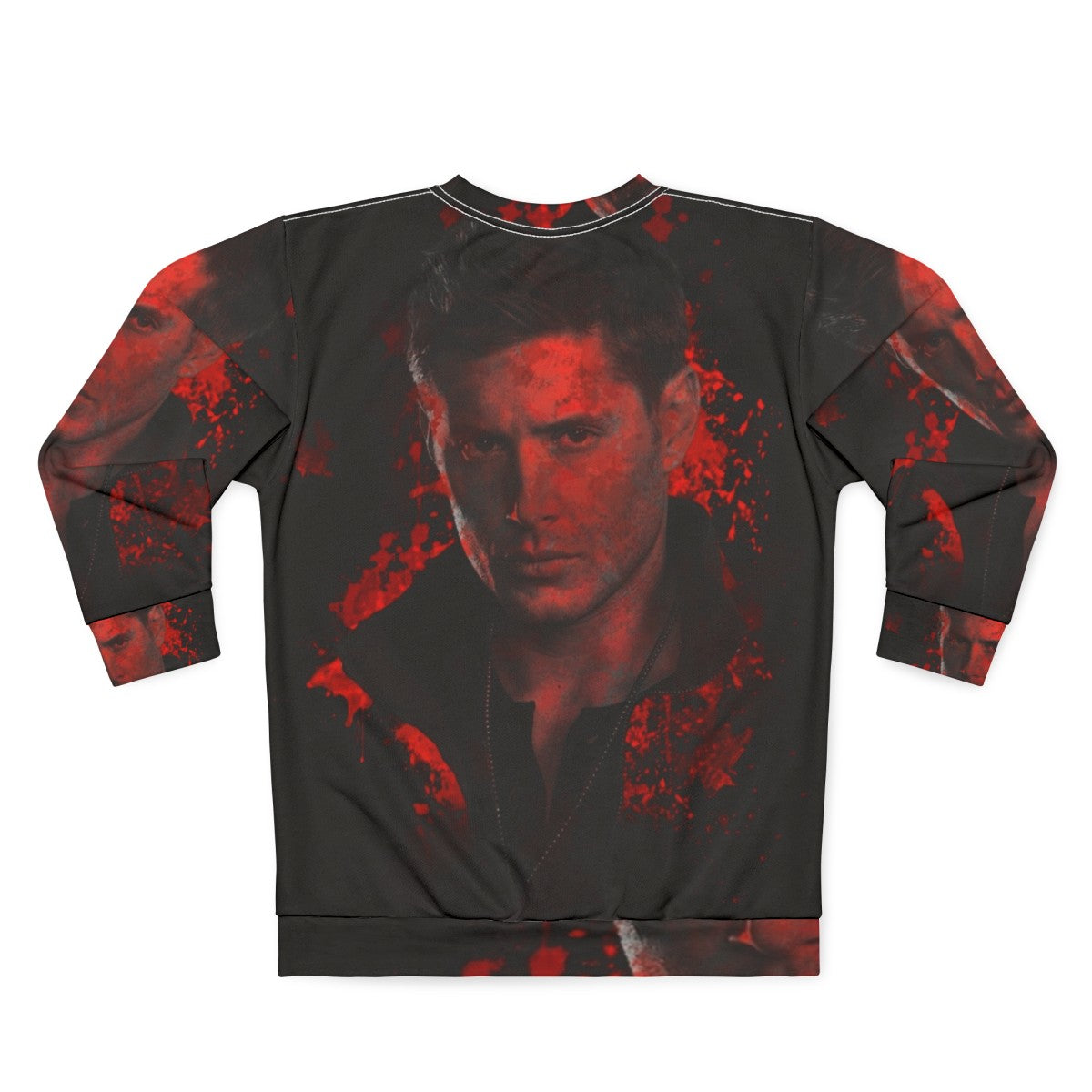 Supernatural Dean Winchester Splatter Sweatshirt - Back