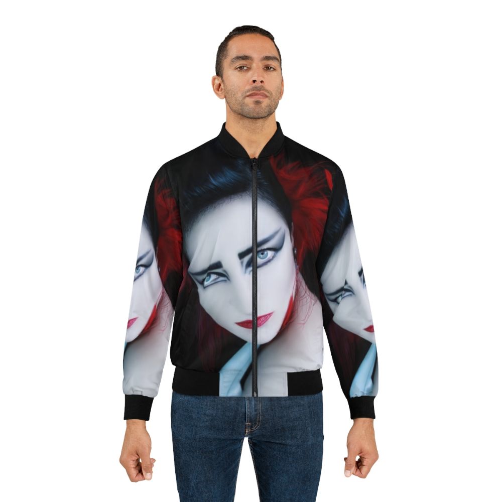 Siouxsie Sioux 80s Goth Punk Bomber Jacket - Lifestyle