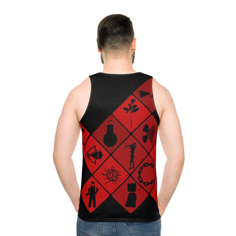 Dm Kerfusion Tribute Unisex Tank Top - men back