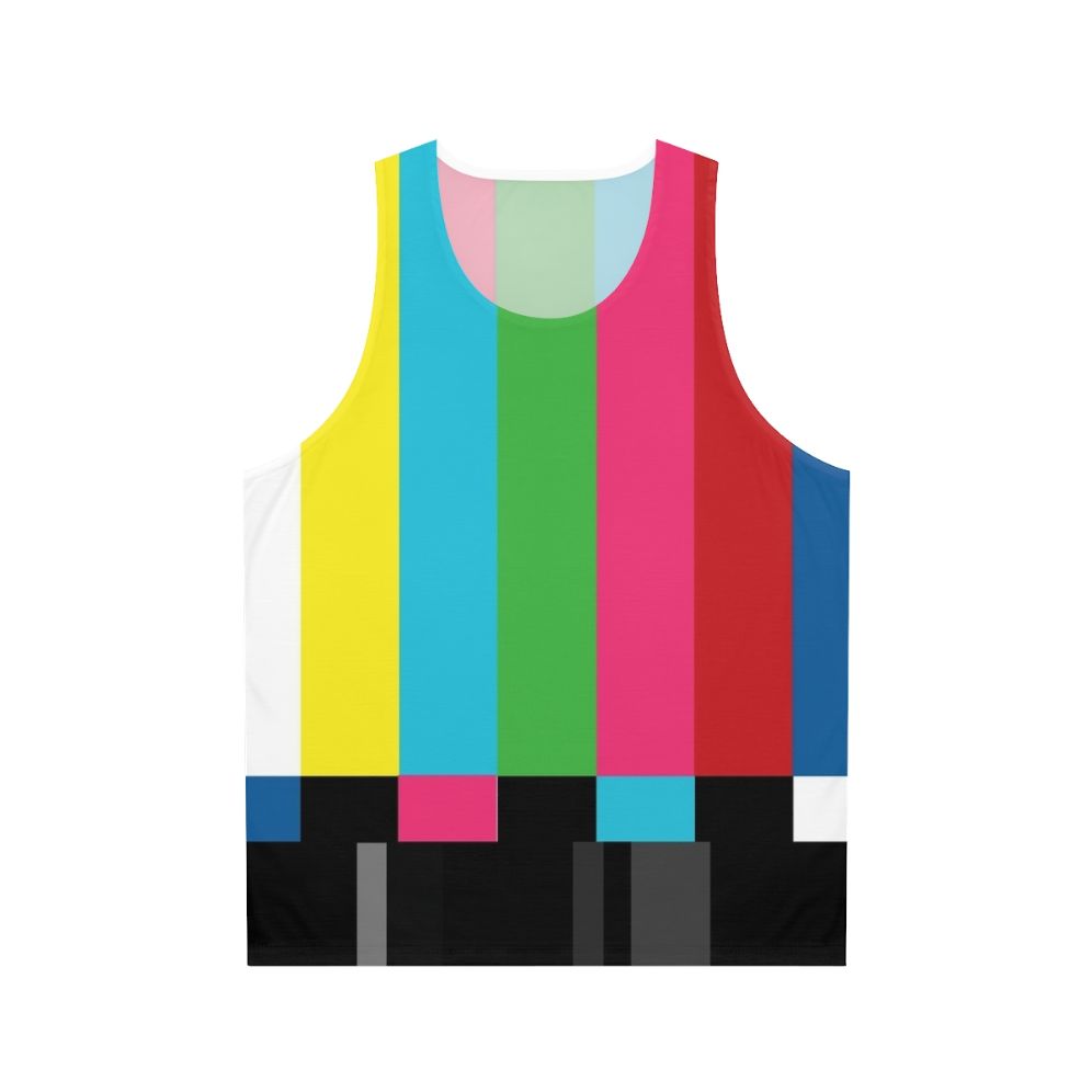 Retro TV Color Bars Unisex Tank Top