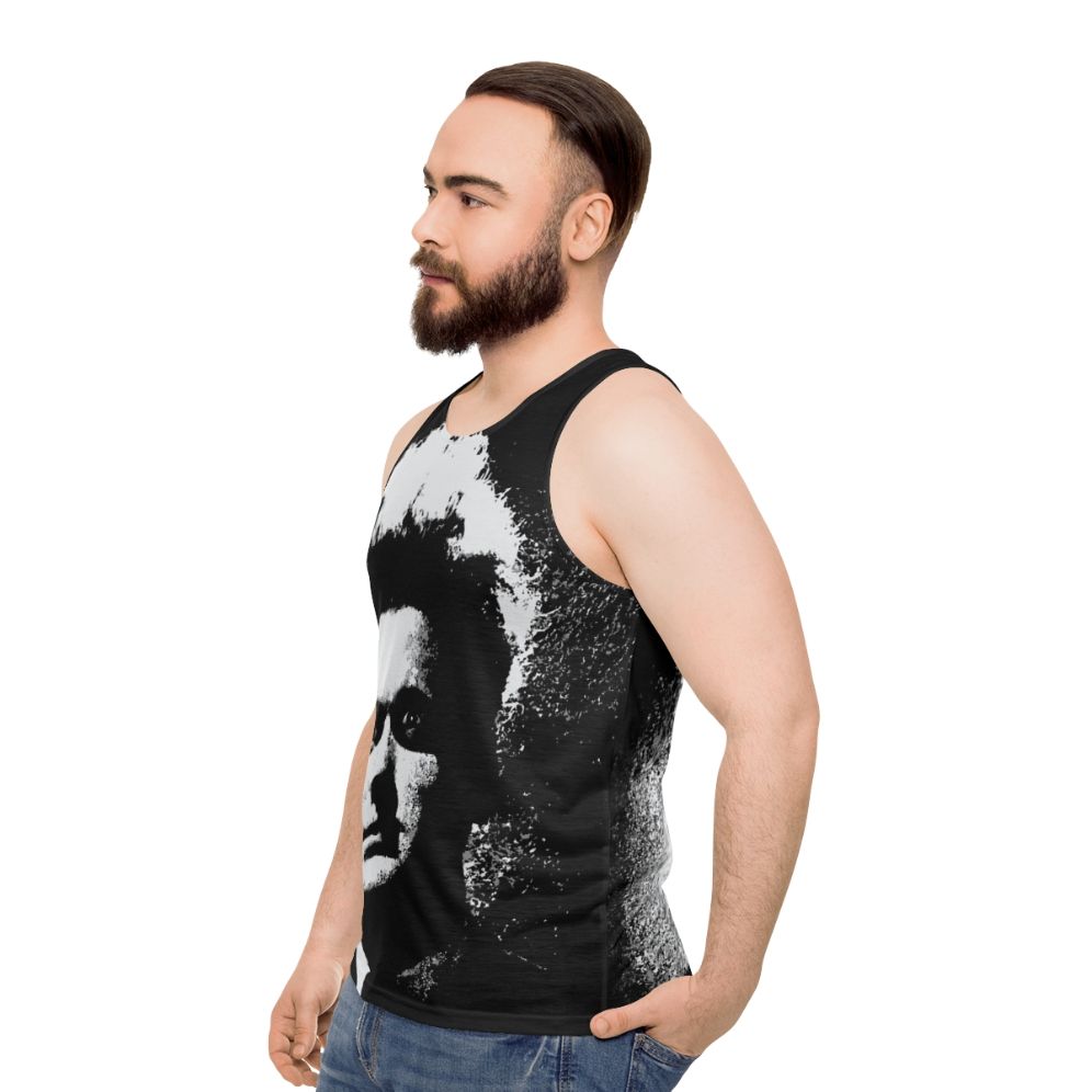 Eraserhead Henry Spencer Transparent Unisex Tank Top - men side