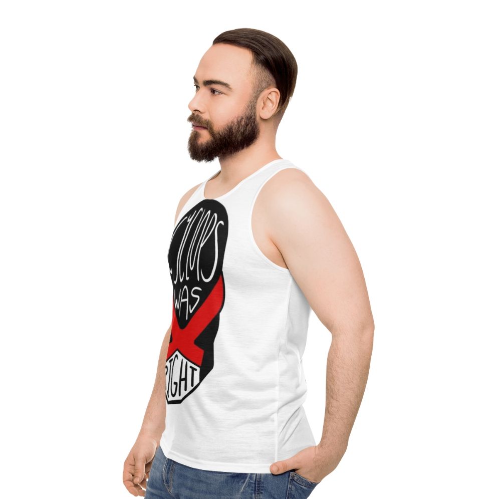 Cyclops Was Right Marvel X-Men Unisex Tank Top - men side