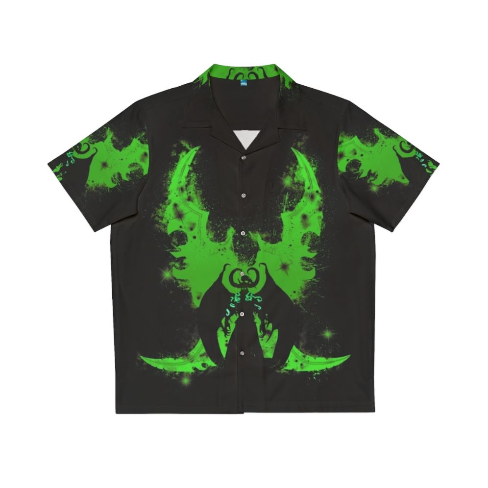 World of Warcraft Demon Hunter Hawaiian Shirt