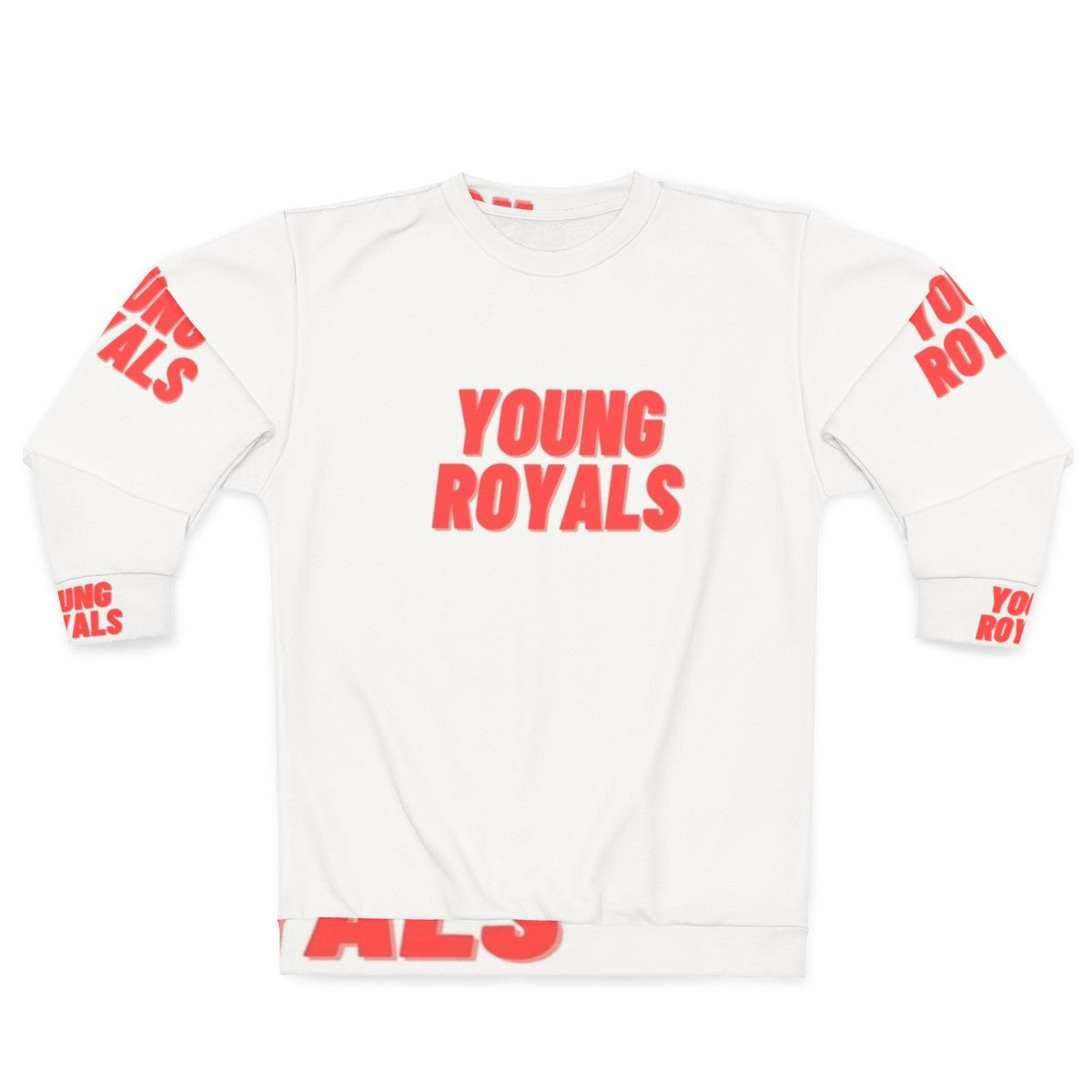 Young Royals Sweatshirt featuring the Hillerska School logo