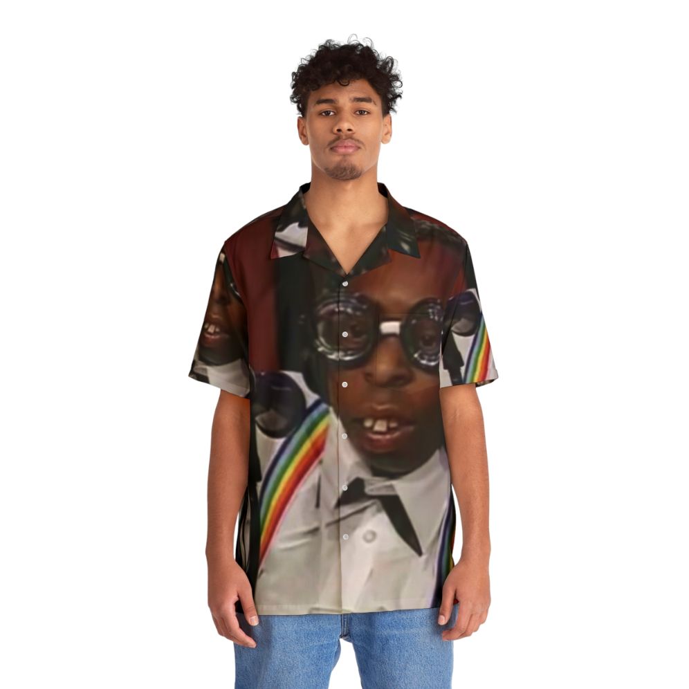 Beetlejuice Green Hawaiian Shirt - People Front