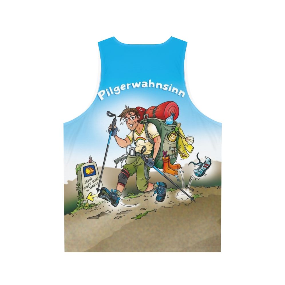 Pilgrimage inspired unisex tank top - Back