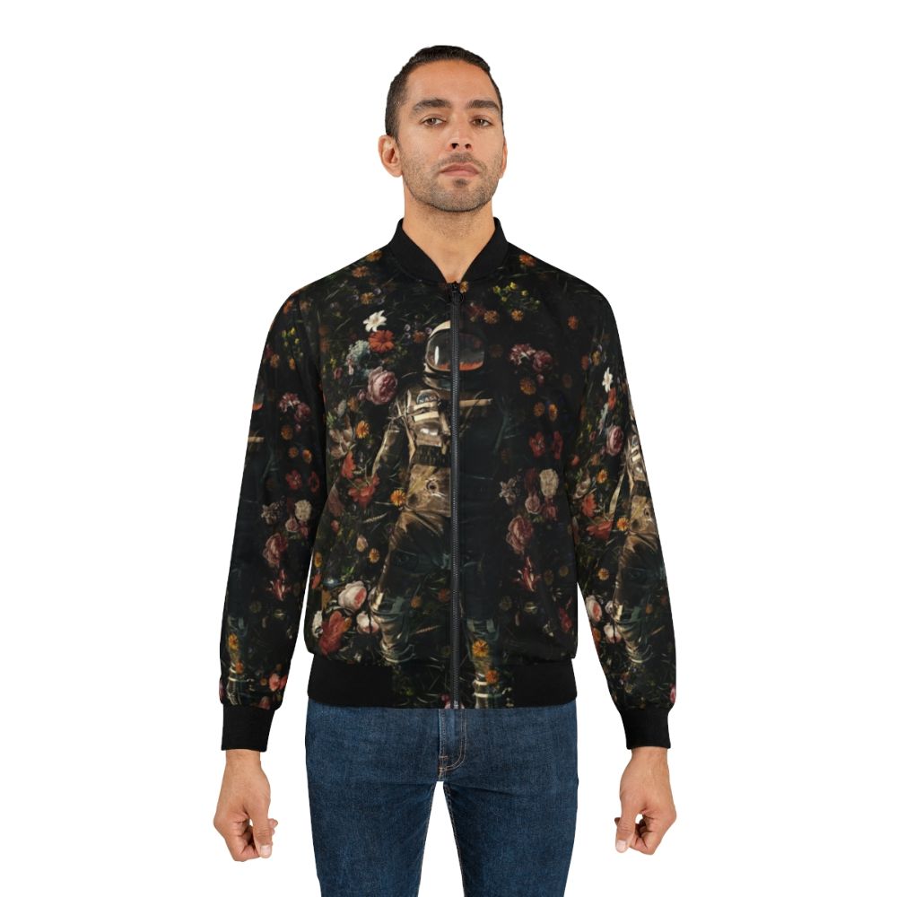 Cosmic and surreal garden-inspired bomber jacket - Lifestyle