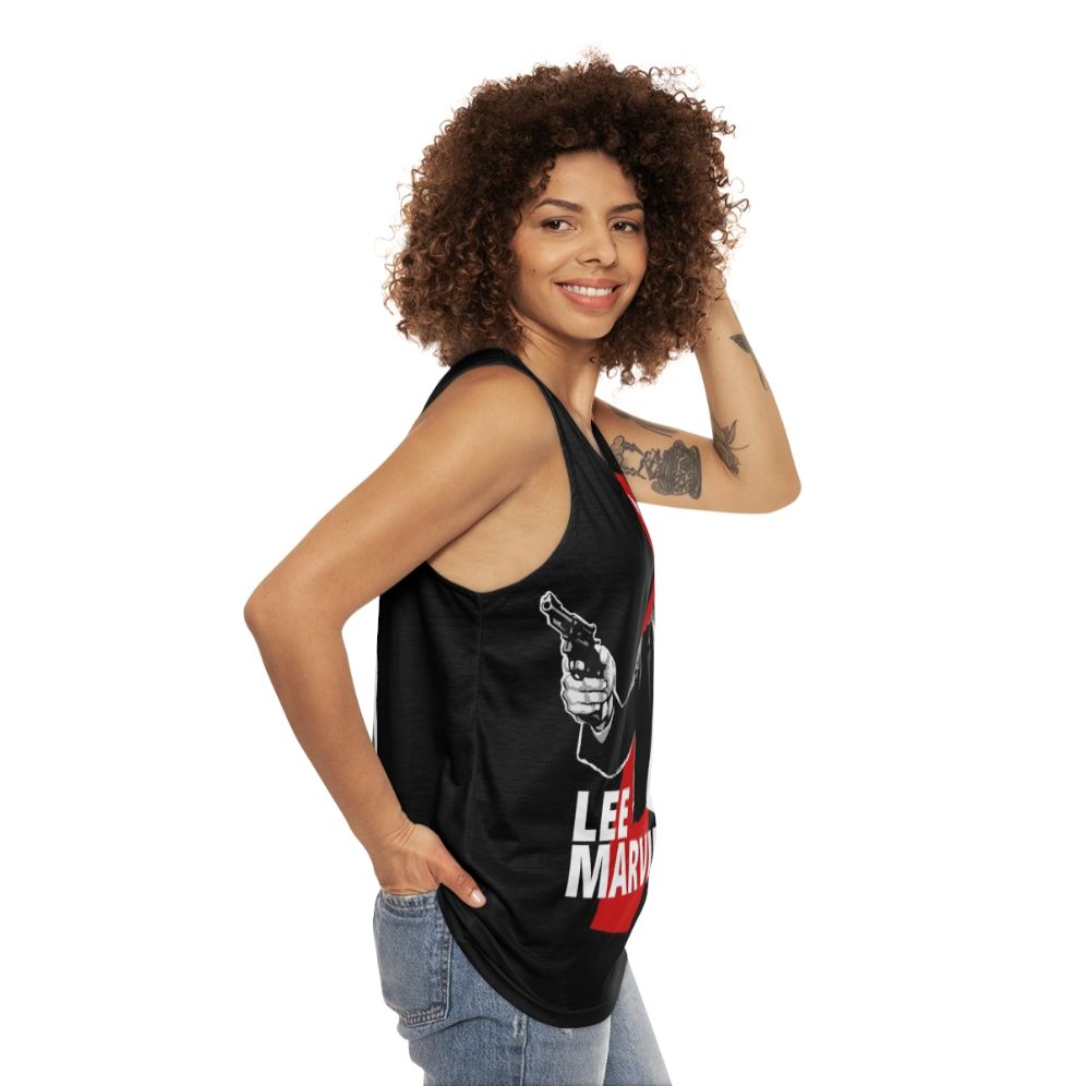 Lee Marvin Unisex Tank Top - women side