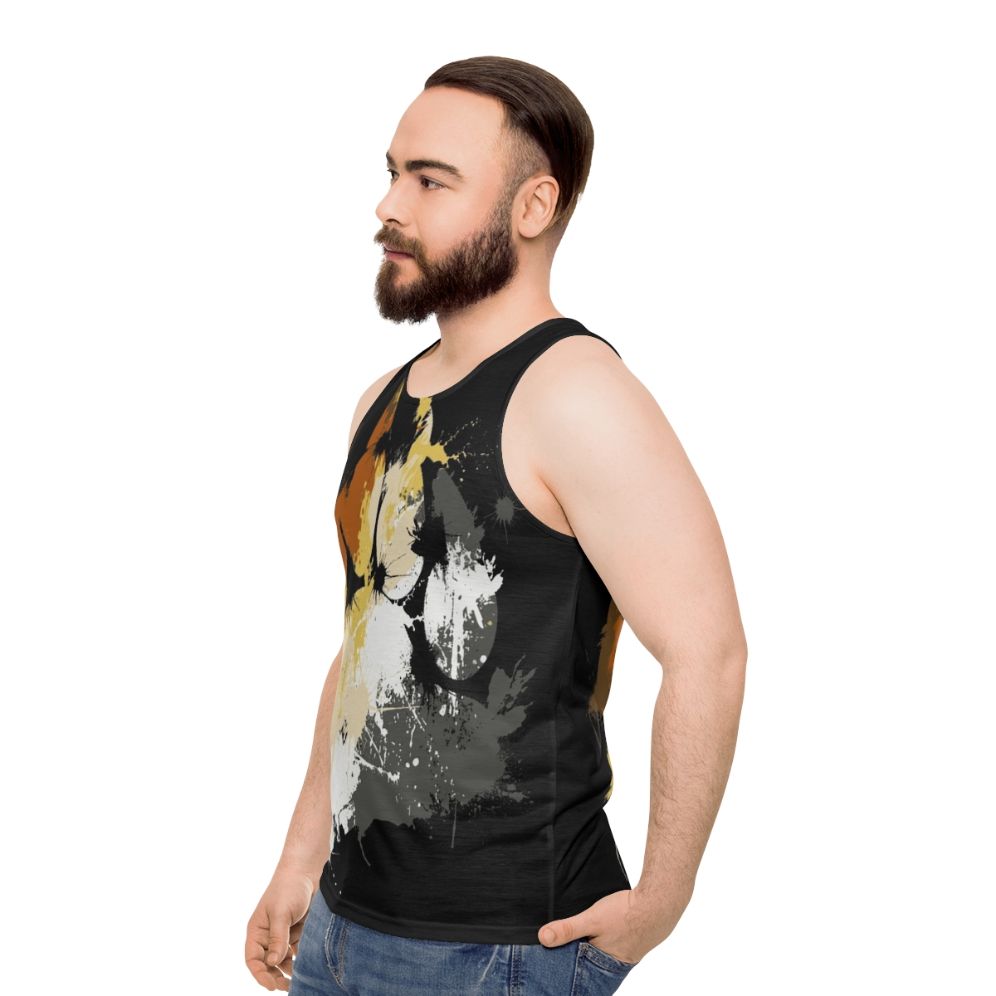 Gay Bear Pride Unisex Tank Top - men side