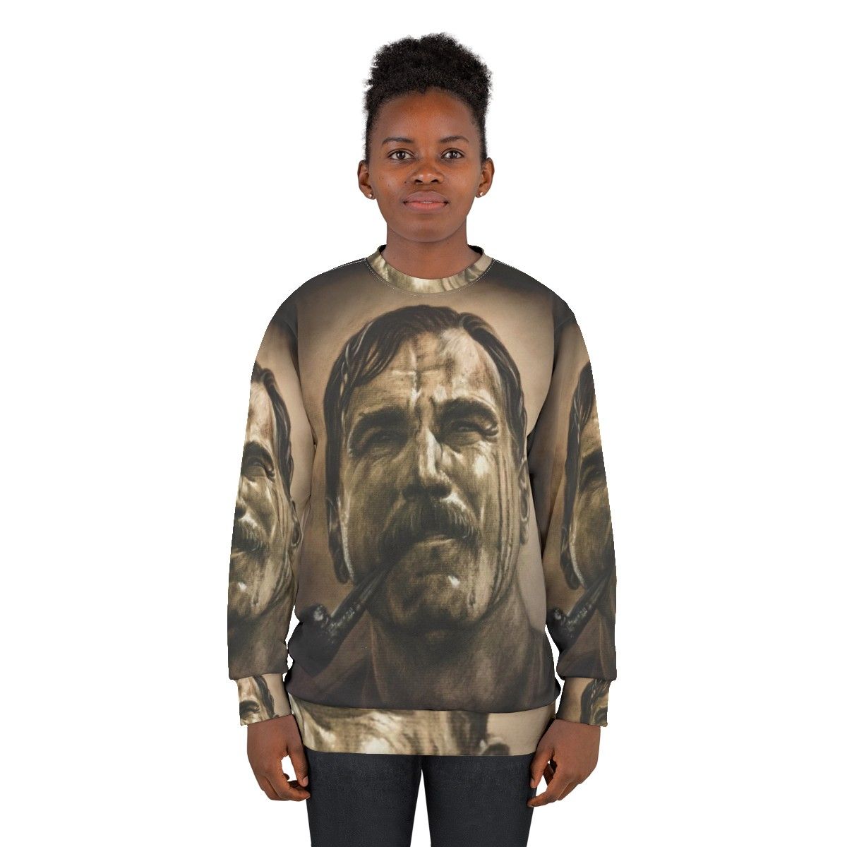 Daniel Plainview 'There Will Be Blood' Charcoal Sweatshirt - women