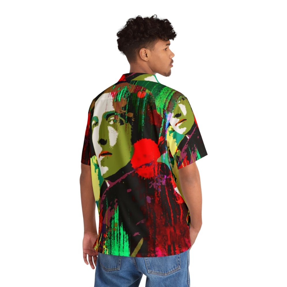 Wilde One Hawaiian Shirt featuring Oscar Wilde and LGBTQ+ Iconography - People Back