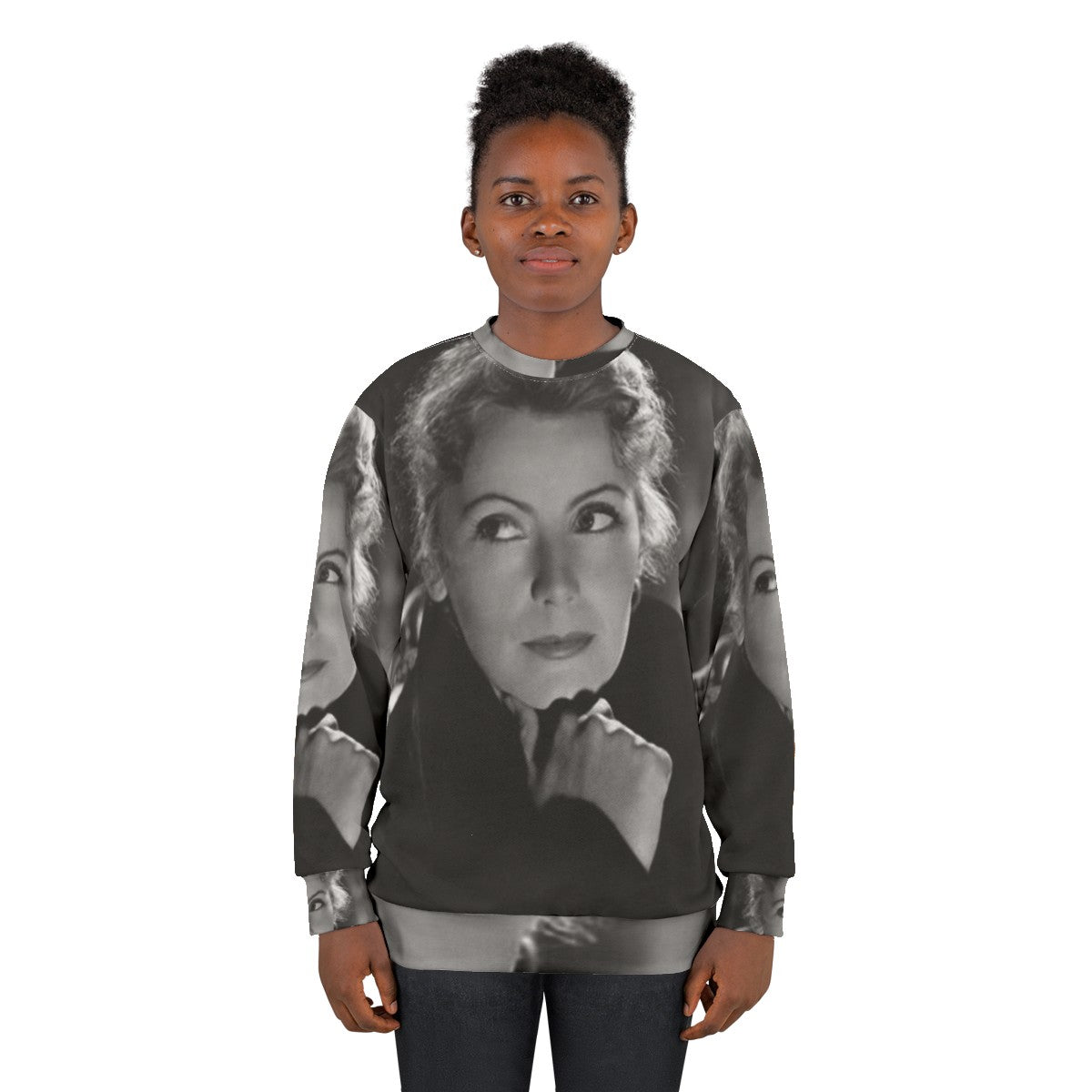 Vintage Greta Garbo Classic Hollywood Sweatshirt - women