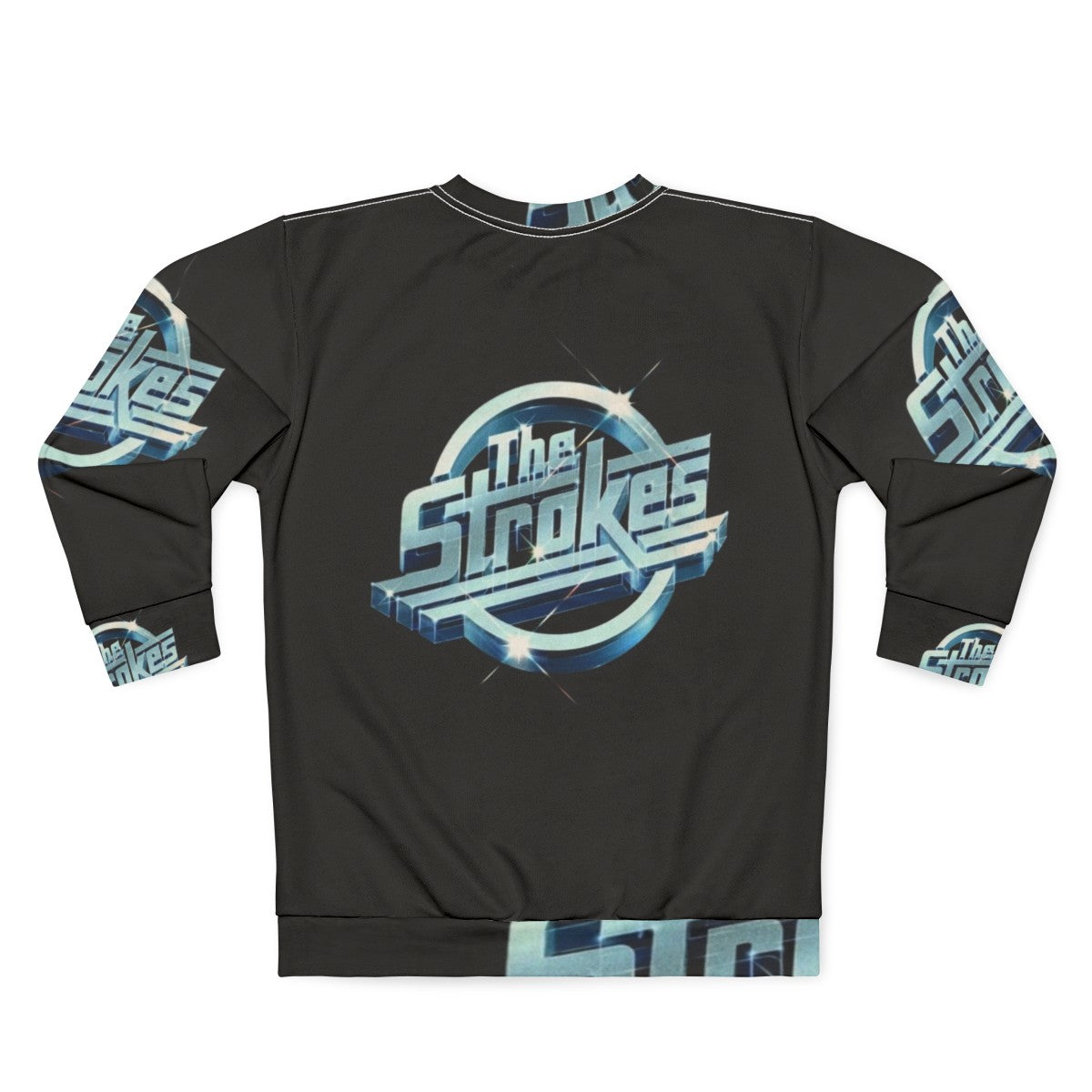 Strokes Sweatshirt with indie rock band logo - Back