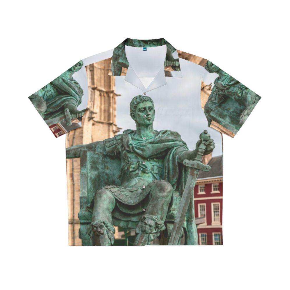 Constantine The Great Hawaiian Shirt - Ancient Roman Emperor Inspired Design