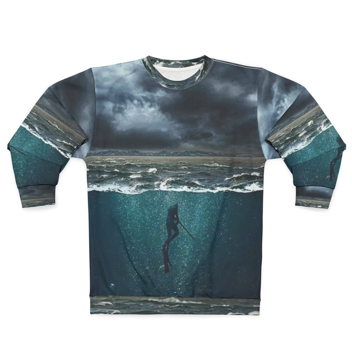 Spearfishing Sweatshirt for Underwater Fishing and Diving