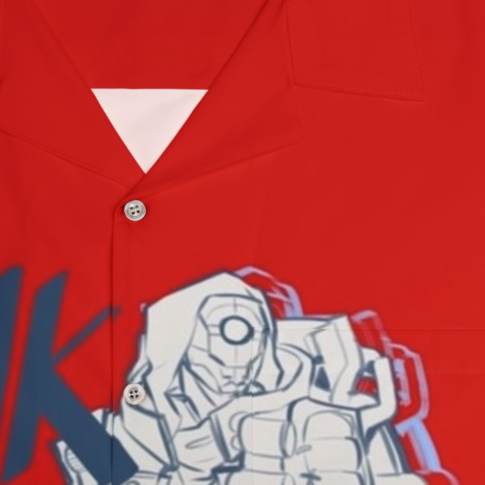 Borderlands 3 Fl4k Hawaiian Shirt - Detail