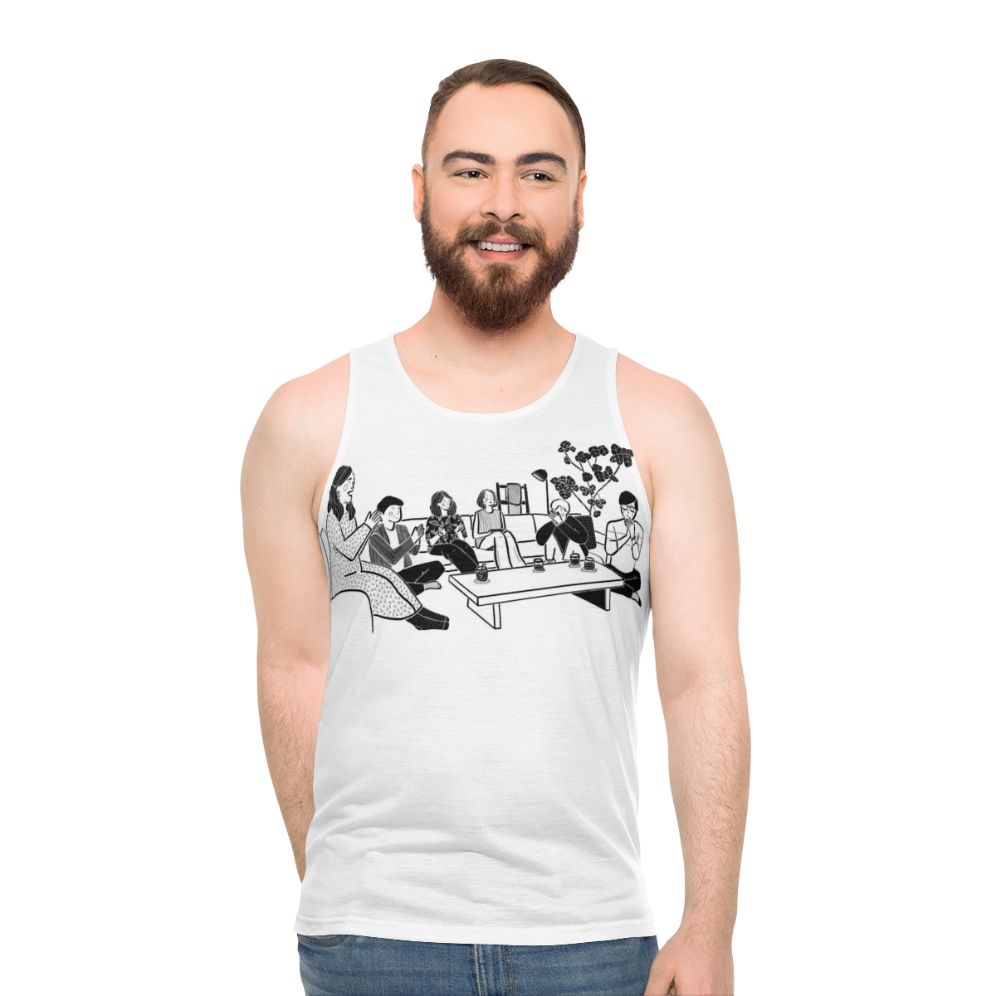 Terrace House Japan Anime Unisex Tank Top - men