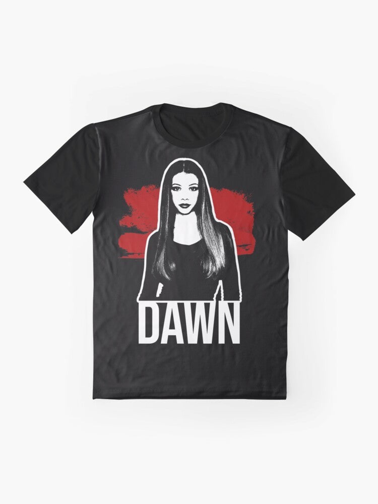 Dawn Summers Graphic T-Shirt from Buffy the Vampire Slayer (BTVS) - Flat lay