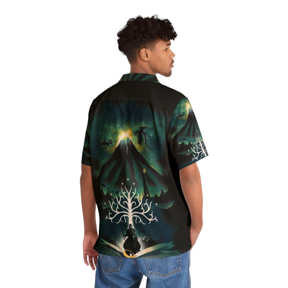 Magical Book of the Return Hawaiian Shirt - Fantasy Inspired Apparel - People Back