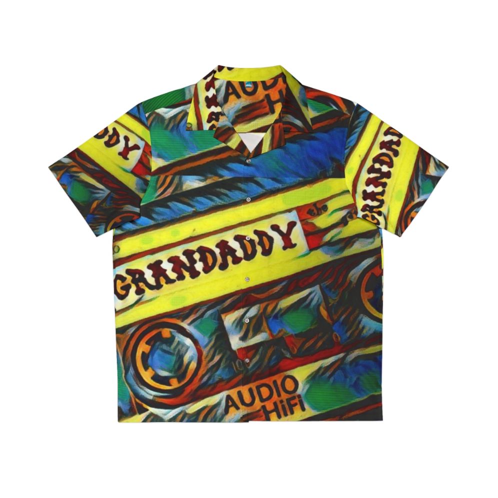 Retro Pilot Hawaiian Shirt with Pop Art Design