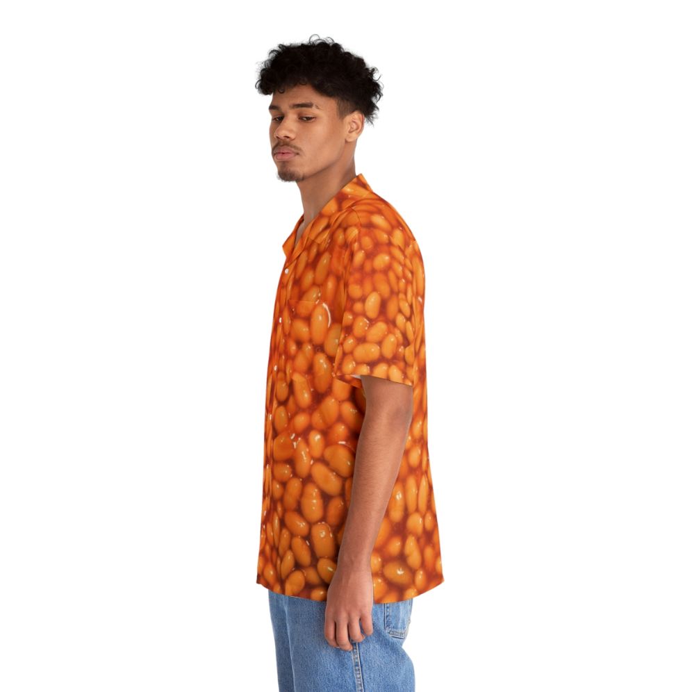 Beans and Beans' Hawaiian Shirt with Baked Beans Graphic - People Left