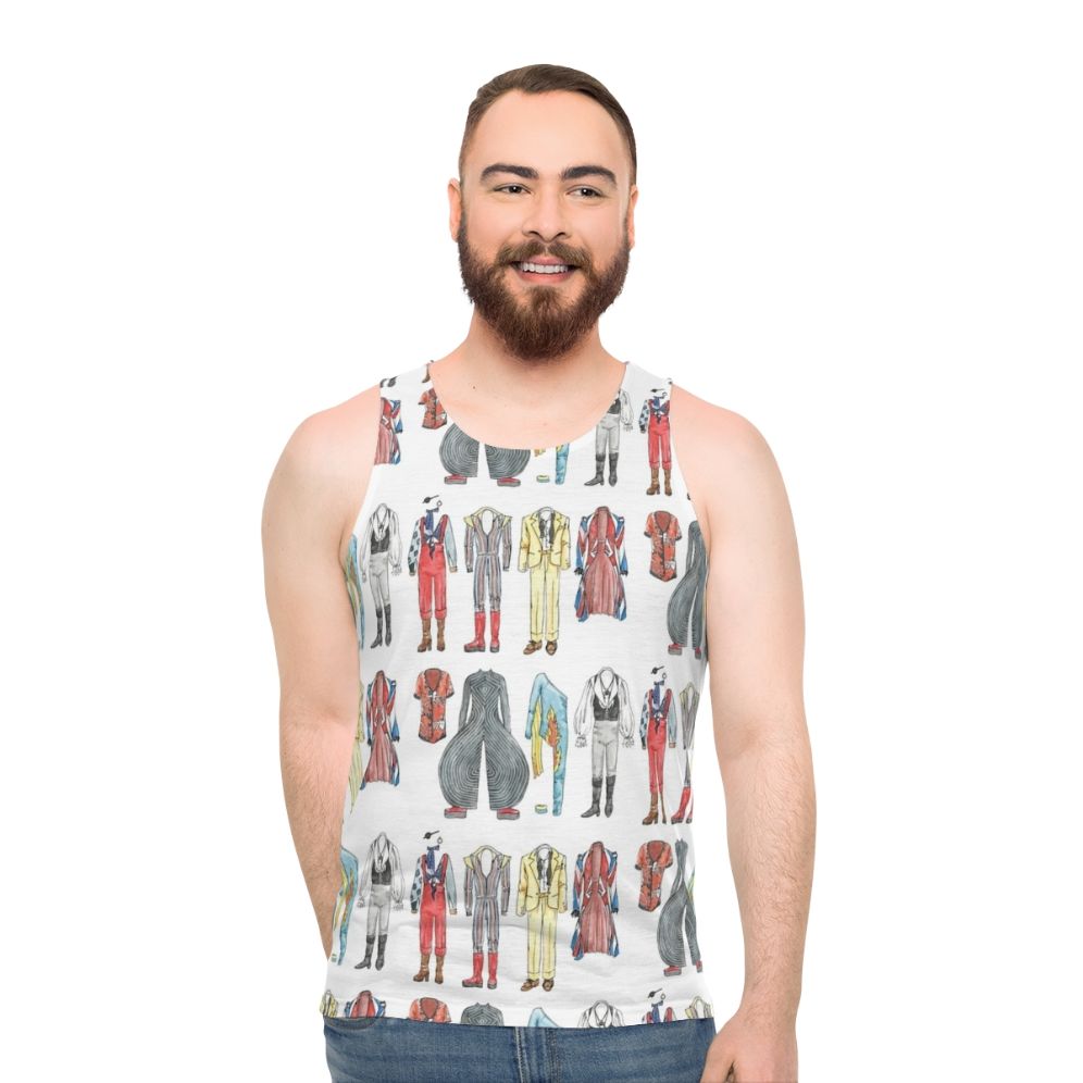 David Bowie Ziggy Stardust Costume Unisex Tank Top - men