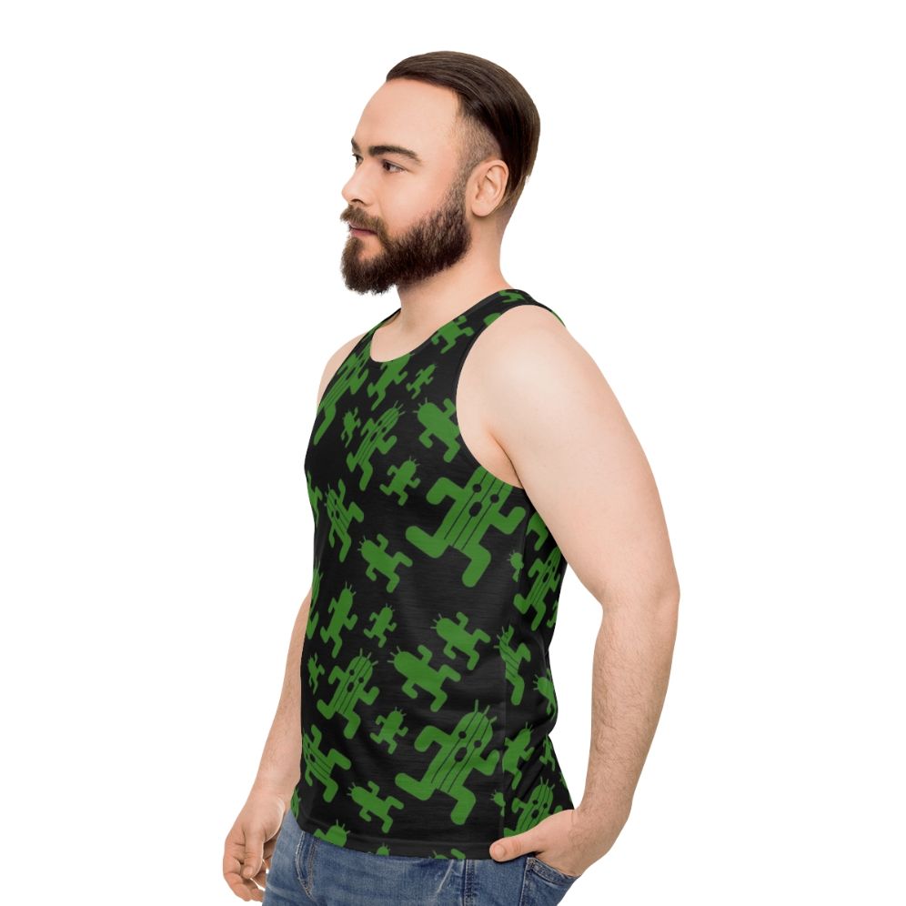 Cactuar Unisex Tank Top - men side