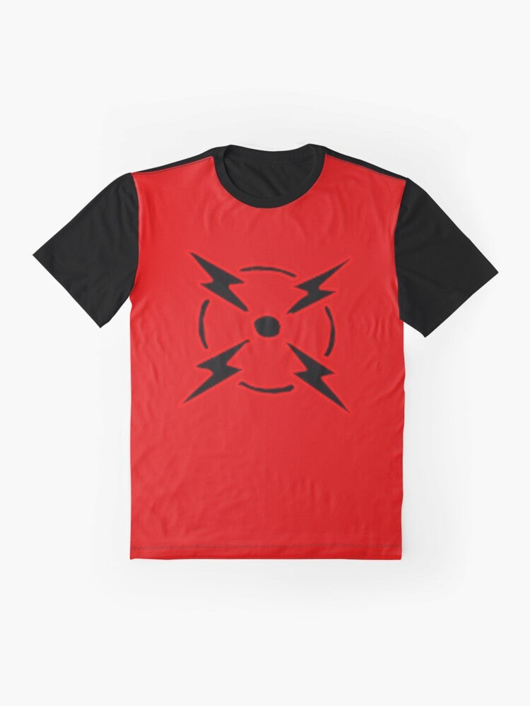 Danger Force Cosplay Tribute Graphic T-Shirt - Flat lay