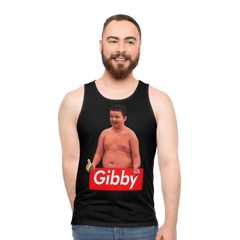 Gibby Unisex Tank Top 3 featuring Gibby from Icarly - men