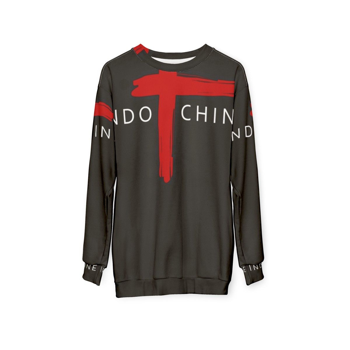 Indochine band logo sweatshirt - hanging