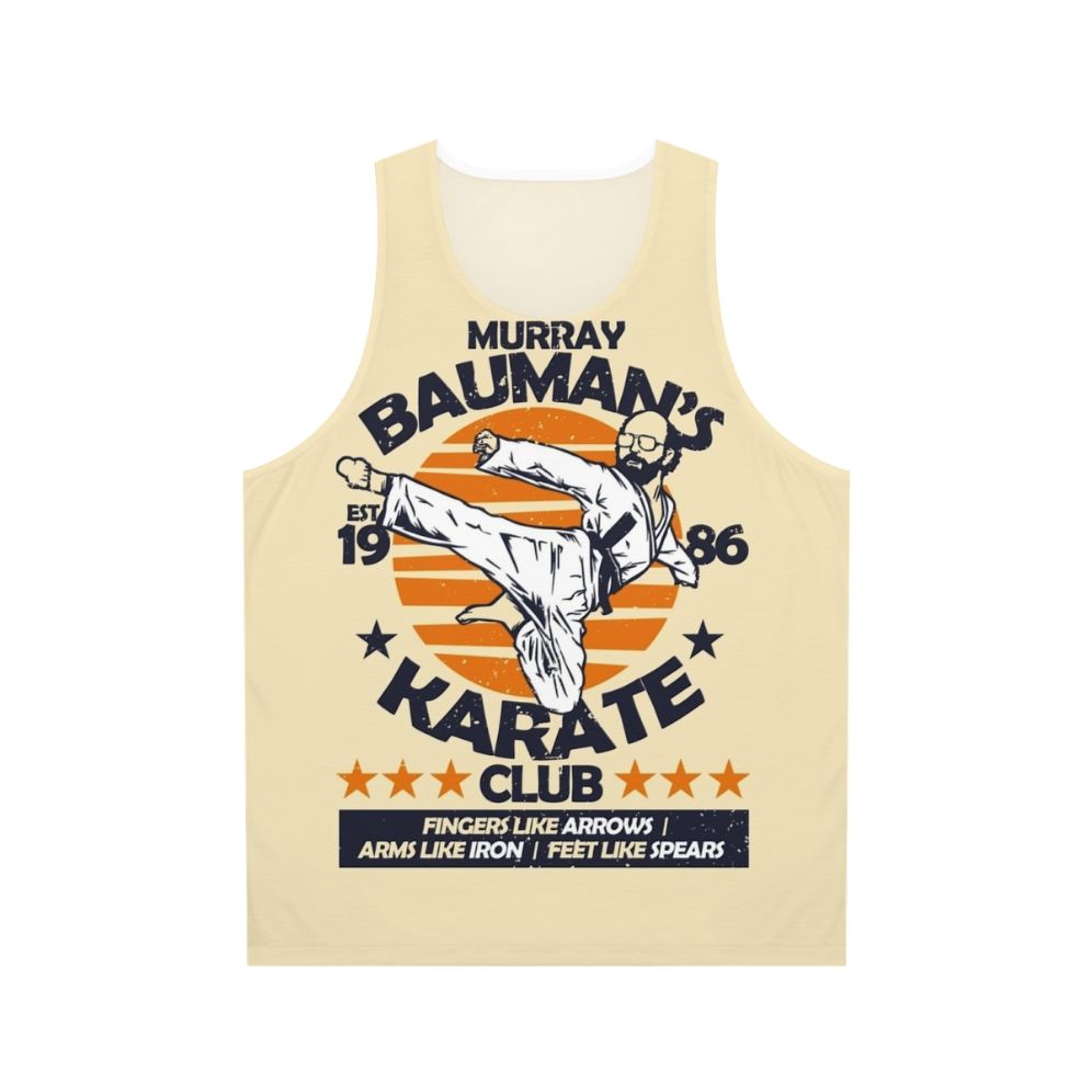 Murray Bauman's Karate Club Unisex Tank Top - Stranger Things Inspired