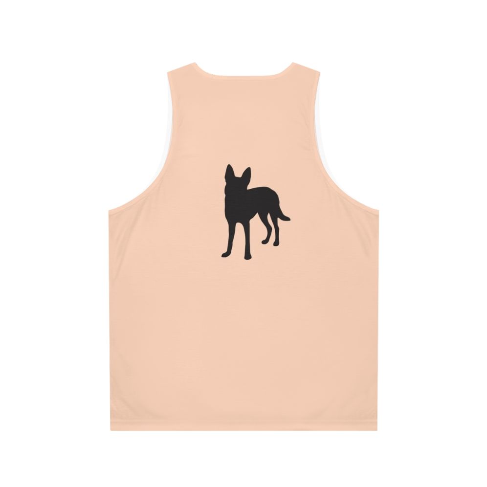 Carolina Dog Unisex Tank Top - Back