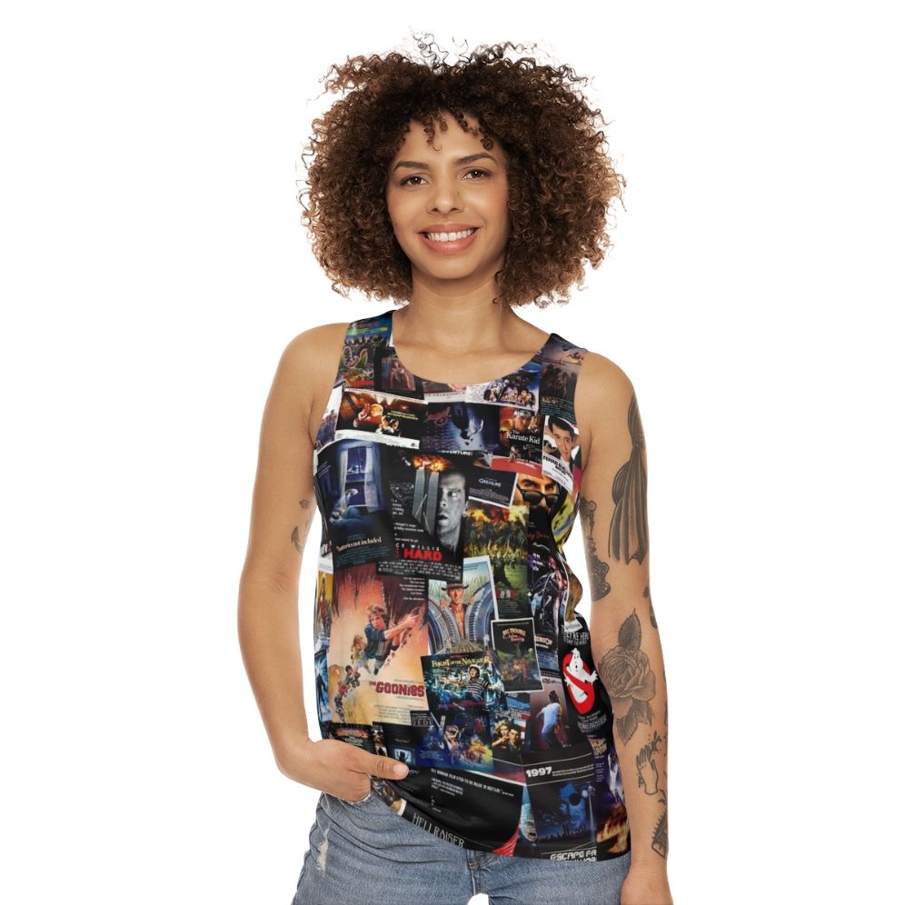 1980s movie posters unisex tank top - women