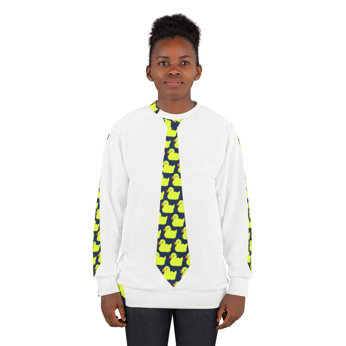 Ducky Tie How I Met Your Mother Sweatshirt - women