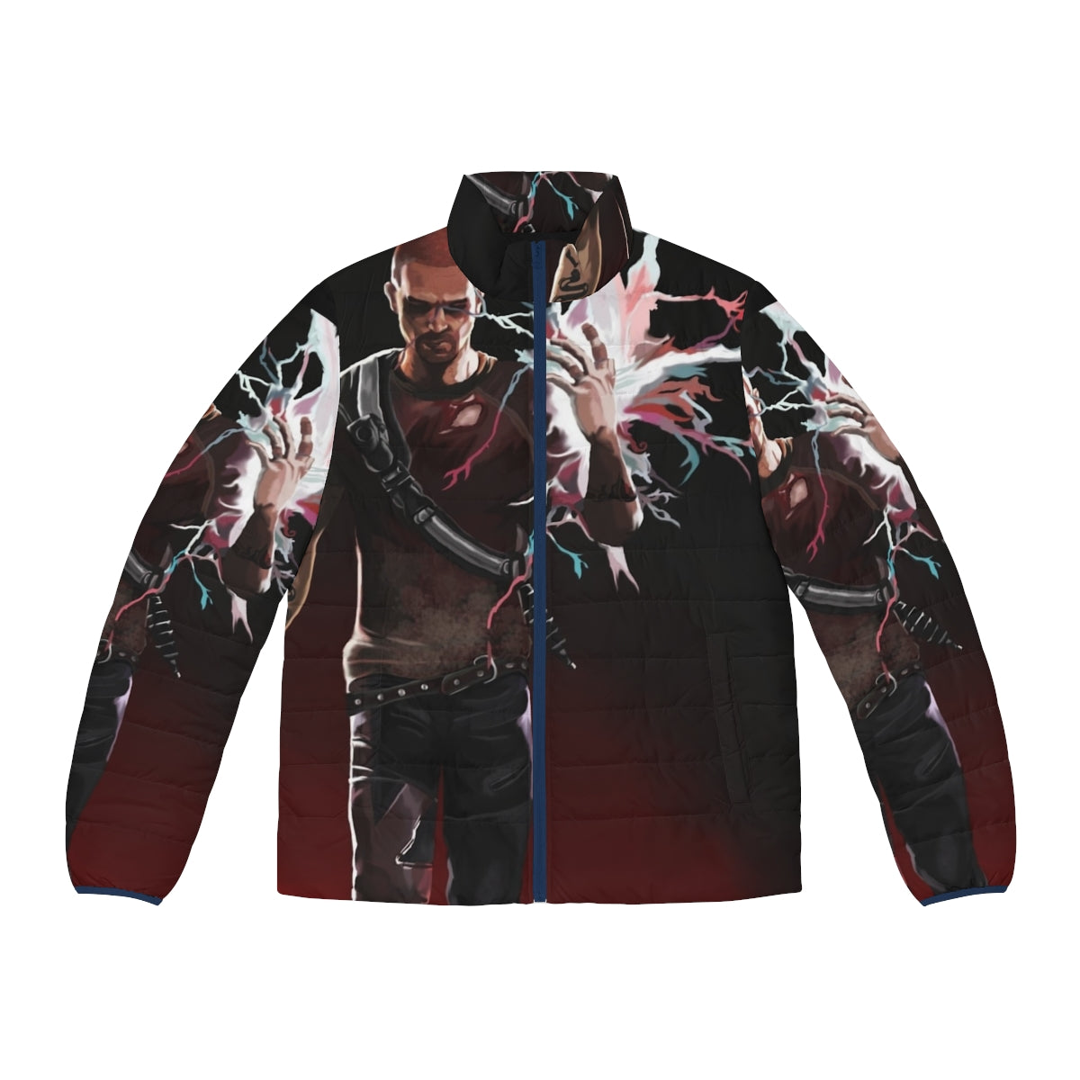 Cole Mcgrath Evil Painting Puffer Jacket