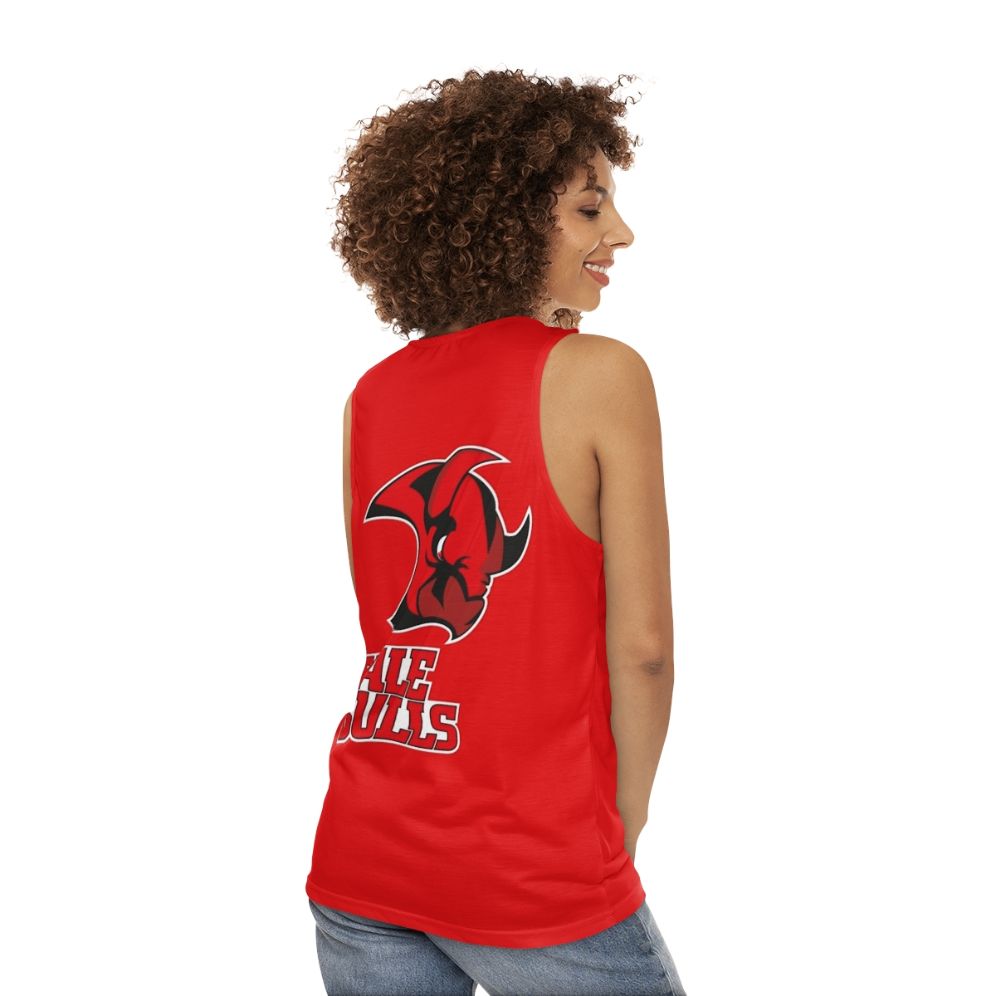 Saale Bulls Halle Ice Hockey Unisex Tank Top - women back