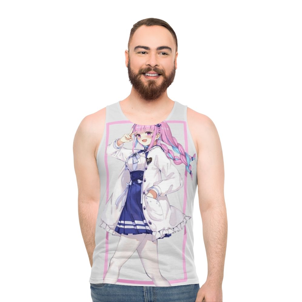 Minato Aqua Inspired Unisex Tank Top - men