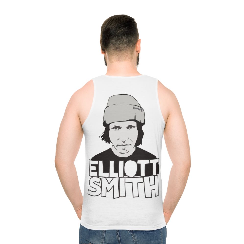 Elliott Smith Unisex Music Inspired Tank Top - men back