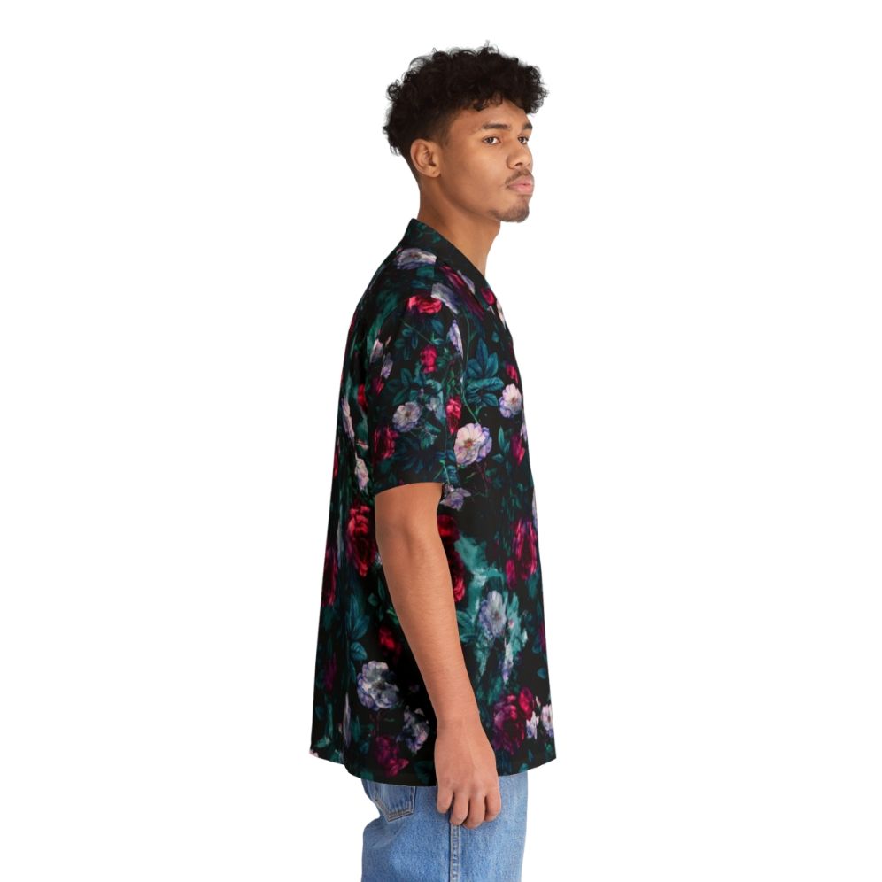 Vintage floral abstract Hawaiian shirt - People Pight